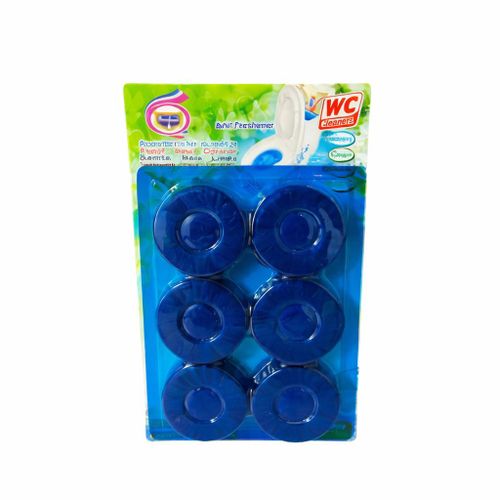 Blocs Nettoyants WC – Pastilles Désodorisantes et Détergentes (Lot 6 pièces)