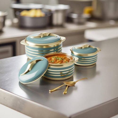 soupière en thermos isotherme 3 pieces - Servez vos plats avec élégance, gardez-les chauds plus longtemps