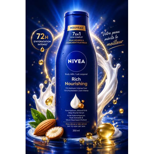 NIVEA Lait Corps Essentials Rich nourishing