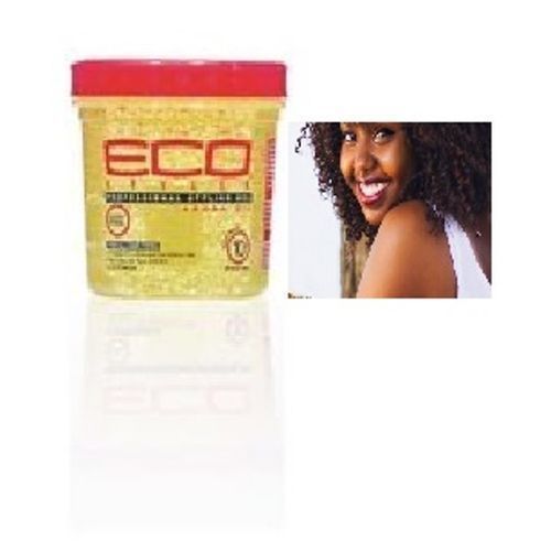 Gel Coiffant Tenue Extra À L'Huile D'Argan Sans Sulfate 236Ml- Jaune