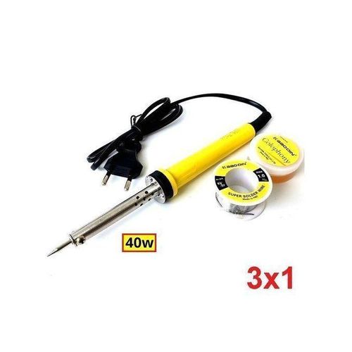 Fer à Souder électrique Kit De Soudure Industriel Avec Colophane Et Fil à Souder 40w