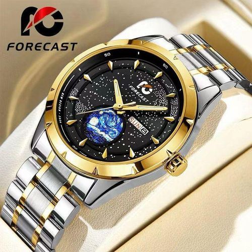 Montre Homme De Luxe En Acier Inoxydable, Idéal Pour Le Business, Design Logo Personnalisé GT