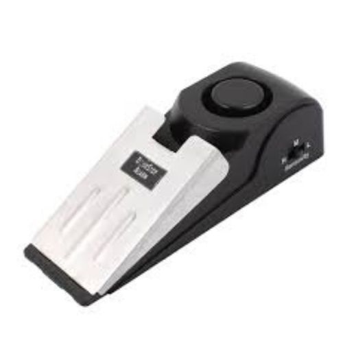 Alarme D'arrêt De Porte Sans Fil En Acier Inoxydable Capteur à 3 Niveaux De Sensibilité, Sécurité Pour Voyage à Domicile