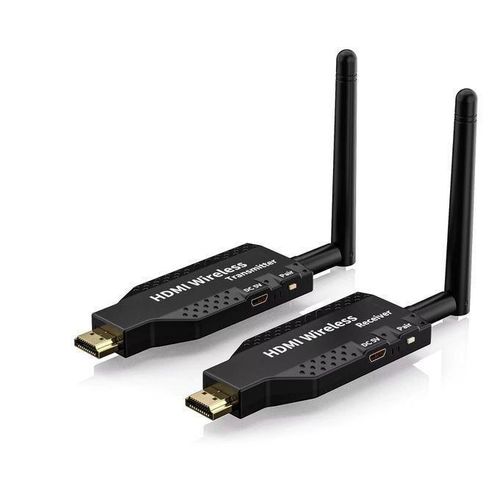 Extension Sans Fil Hdmi Plug And Play 100M Émetteur Et Récepteur HDMI