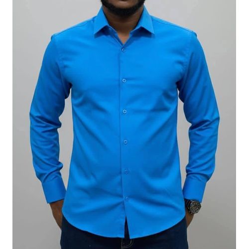 Chemise Manche longue responsable bleu