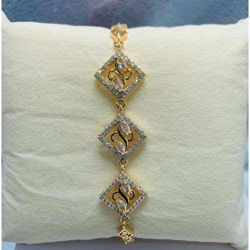 Gourmette or plaqué pour femmes