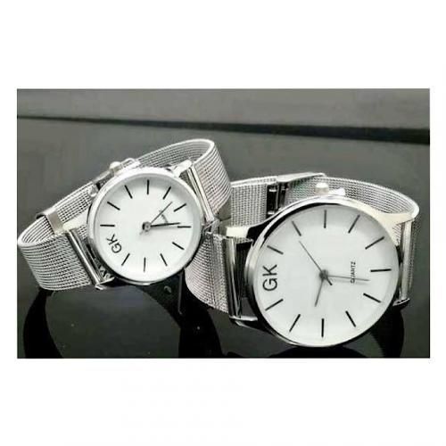 Montre Couple Quartz SB Fond Blanc