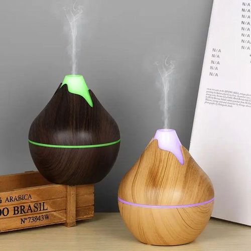 Gm Diffuseur De Senteurs En Pique Marron Lumineux + 1 Parfun Gratuit