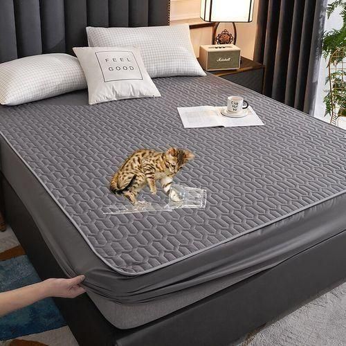Housse De Matelas - Gris