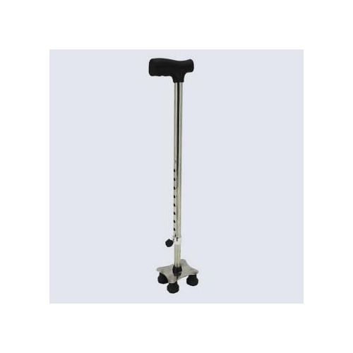 Canne de Marche Quadripode Réglable – 4 Pieds Antidérapants