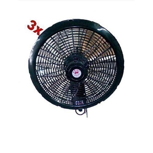Ventilateurs Muraux - Lot De 3