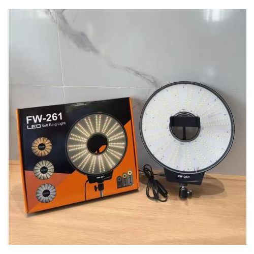 Ring Light LED FW-261 – Éclairage Professionnel pour Photo & Vidéo