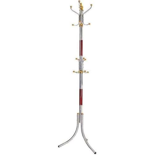 Porte-Manteau Chambre À Coucher En Acier Inoxydable Porte-Manteau Chapeau Vêtements Vêtement Support De Plancher Rack En Métal Arbre Porte-Manteau Organisateur Vivant (Couleur: Rouge) Décor À La Maison Support Porte-Manteau