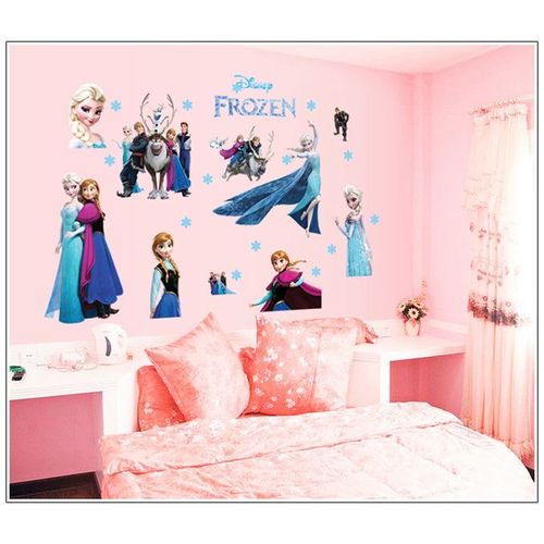 Sticker(autocollant) Mural Enfant. Reine Des Neiges