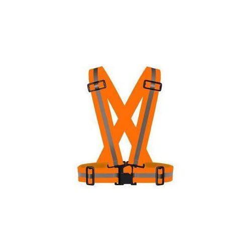 Gilet De Sécurité Réfléchissant Haute Visibilité - Orange