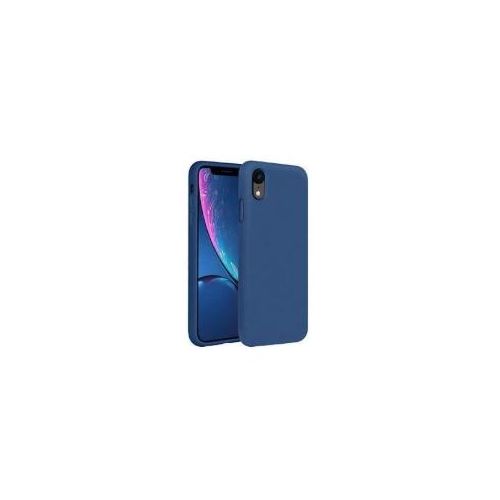 Coque En Silicone Compatible Pour IPHONE XR Avec Antichoc - BLEU