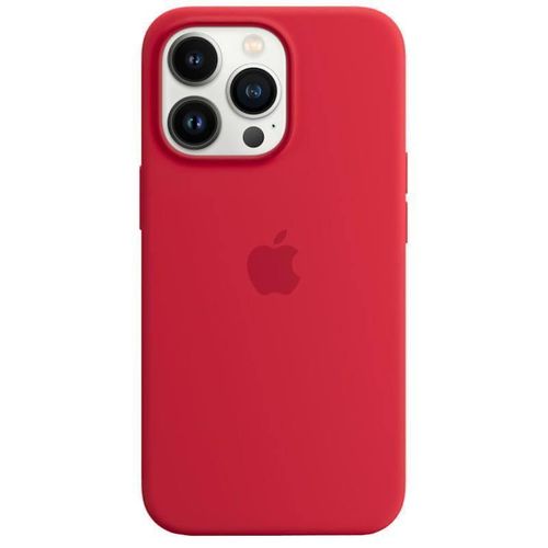 coque sillicone iphone 14 pro - rouge