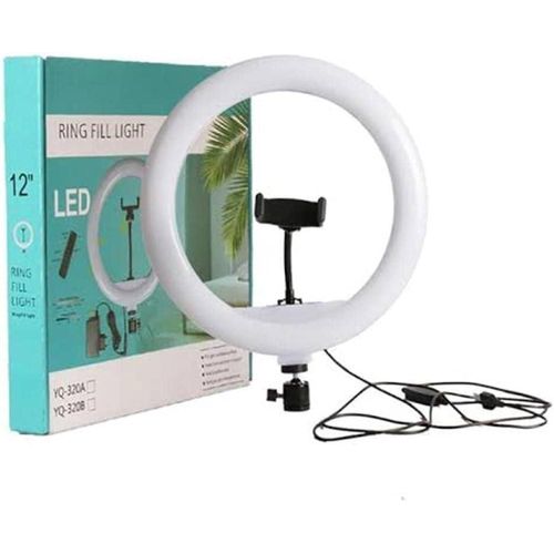 RING LIGHT LED 12 – L’éclairage parfait pour vos vidéos et photos - 12 Pouce
