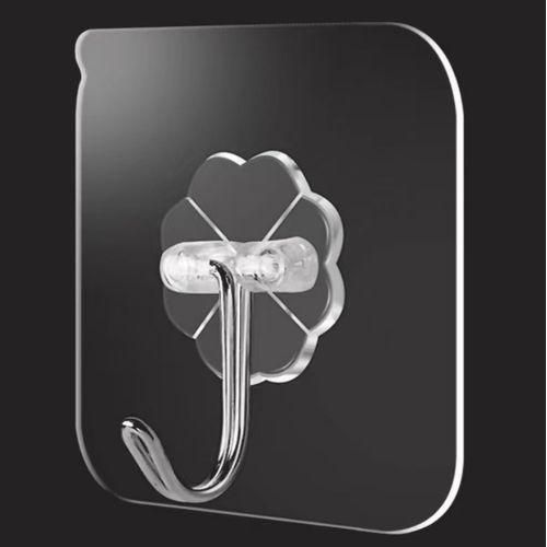 10 crochets muraux auto-adhsifs sans clous