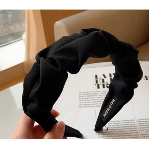Bandeau à cheveux couleur noire
