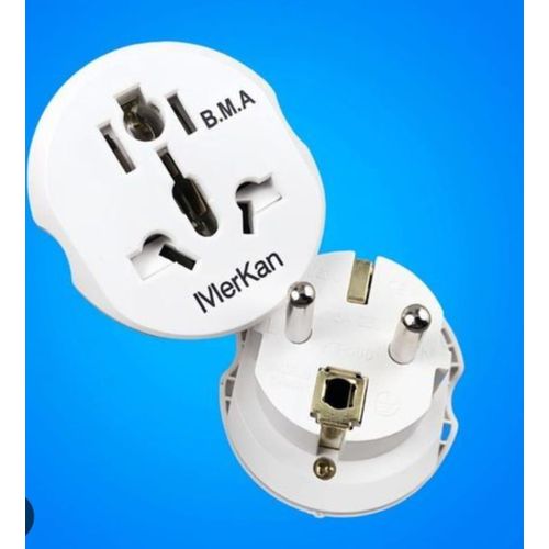 Adaptateur De Prise Universel Vers Europe EU - Convertisseur De Voyage Avec Prise De Terre De Sécurité