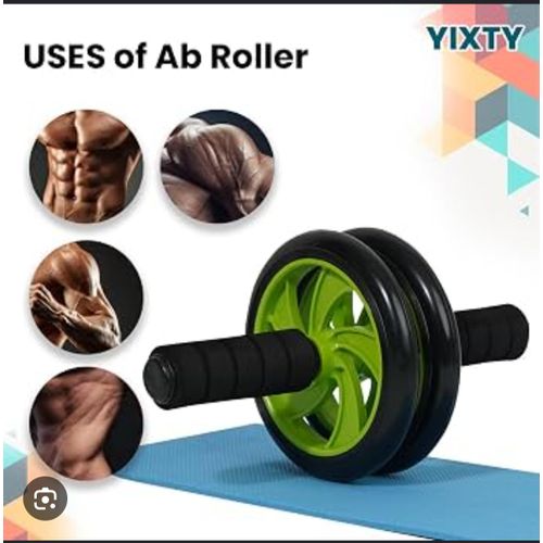 Roue abdominale portable conçu pour renforcer la chaîne abdominale ,les bras et le dos