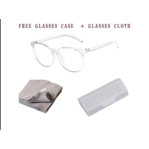 Lunettes anti lumière bleue pour anti fatigue oculaire UV400 - blanc