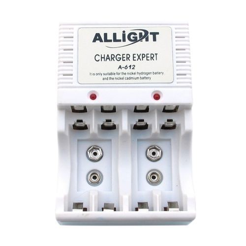 Chargeur Pour 4 Piles Rechargeables - ALLIGHT - A612 - Blanc