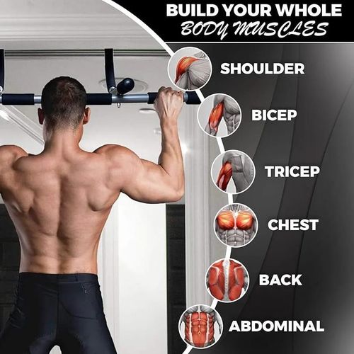 RESULTAT RAPIDE-BARRE DE TRACTION-FIXATION MURALE-MUSCULATION-MAISON-POITRINE-EPAULE-DOS-BRAS-FITNESS-SANTE