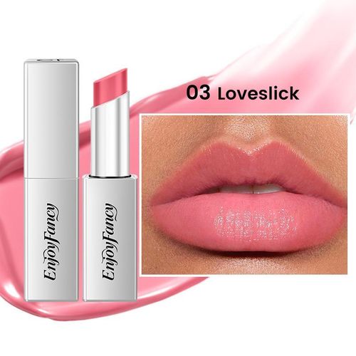 Rouge à Lèvres Repulpant Baiser d’Amour H10 N°003 – Effet Lèvres Pulpeuses, Fini Brillant et Hydratation Longue Durée