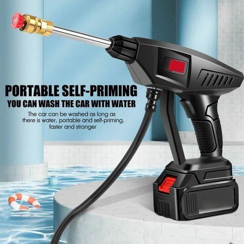 Applicateurs Pistolet De Lavage De Voiture Portable à Haute Pression Multifonctions