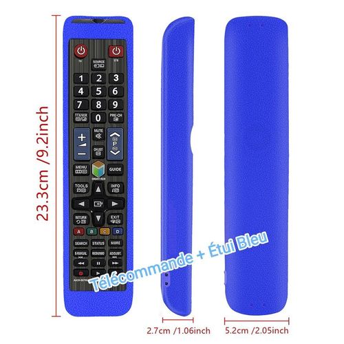 Télécommande Samsung Smart TV Universelle + Étui protection
