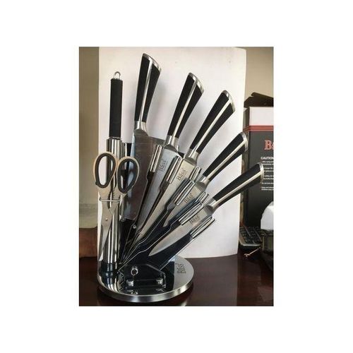 Ensemble couteaux de cuisine professionnel en Acier inoxydable couleur noir