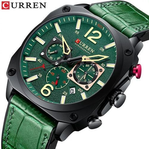 Montre Homme Analogique Vert