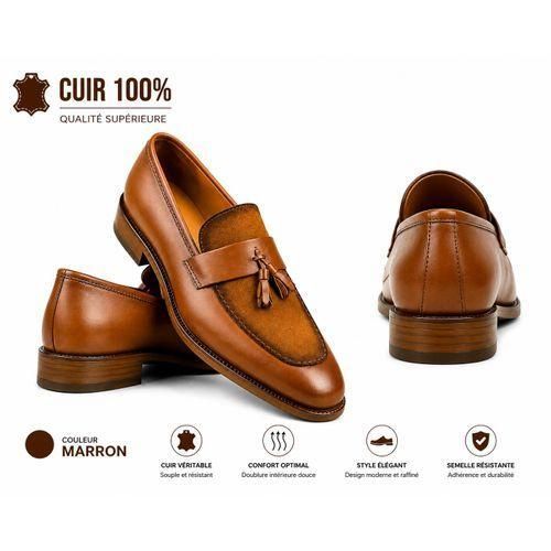 PREMIUM Mocassin Homme Premium 100% Cuir