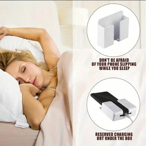Lot de 3 Supports Téléphone Étanche pour Douche et Cuisine - Boîtier Mural de Protection Rigide - Blanc