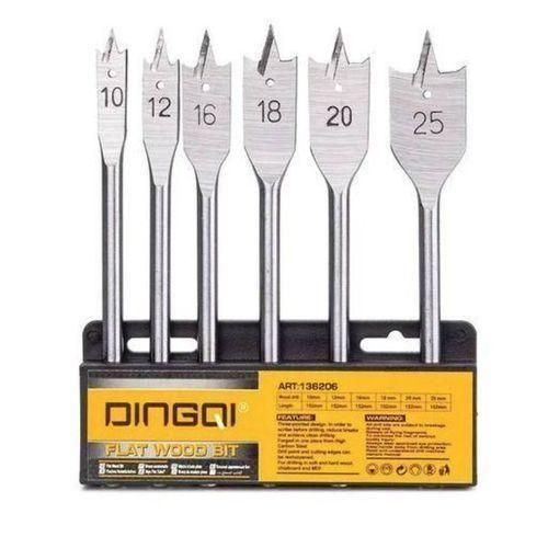 Jeu De Mèches à Bois Professionnel Tètes Plates 10 à 25 Pour Forage De Bois