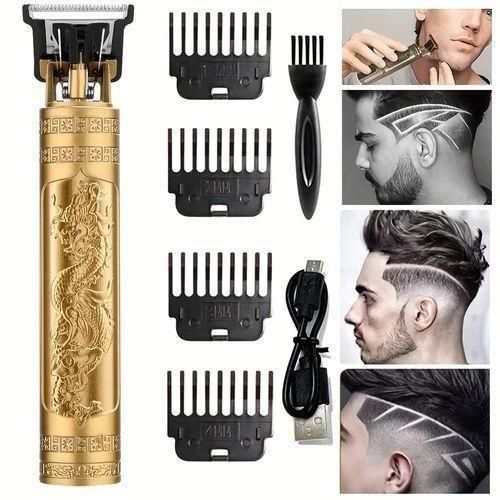 Coupe-cheveux électrique en métal Coupe-cheveux rechargeable Barbe Coupe-cheveux Salon Kit de coupe de cheveux Vs Limite Peigne