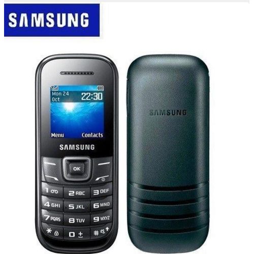 Téléphone Basique Une Puce Smsg GT-E1205Y - 1 Puces - Noir - Gsm - Radio Fm