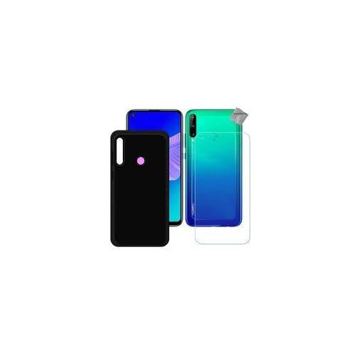 Coque Silicone Compatible Pour Huawei Y7P + 1Antichoc - Noir