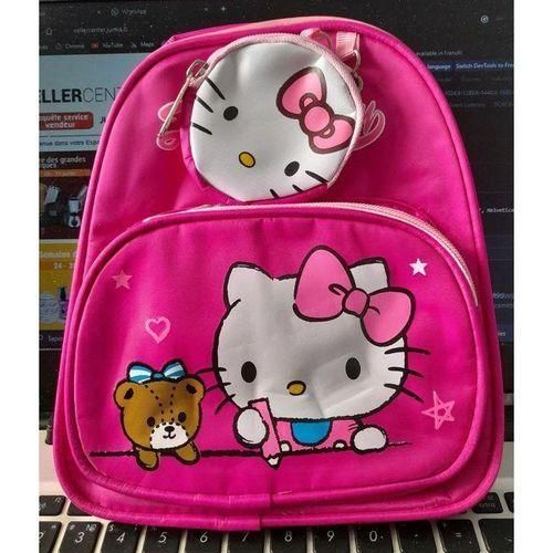 Hello Kitty - Sac à Dos Fille Maternelle - Rose
