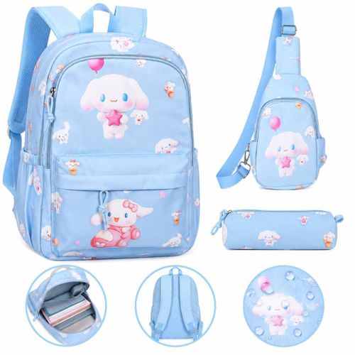 Ensemble Sac à Dos Enfant 3 Pièces – Bleu