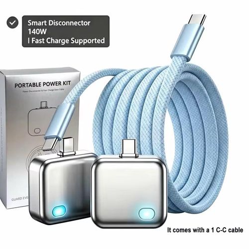 Protecteur de charge automatique pour iPhone et Android, adaptateur intelligent de protection contre les surcharges, déconnexion automatique à la charge complète