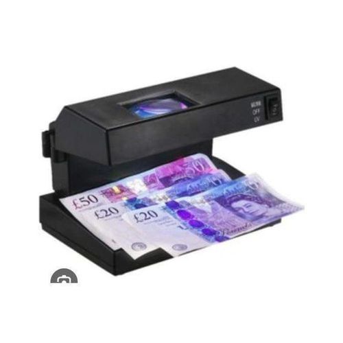 DÉTECTEUR DE FAUX BILLETS – DÉCOUVRE LES FAUX EN 1 SECONDE SEULEMENT - PROTÈGE TON ARGENT - NOIR