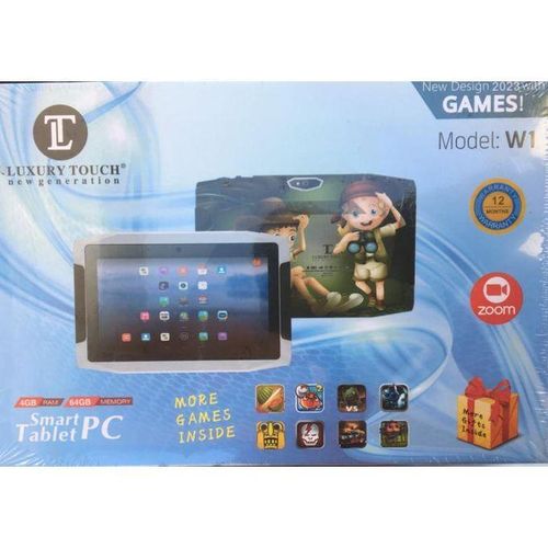 Tablette éducative W1 Nouveau Design - 8Go RAM / 128Go ROM - Écran 7 Pouces - Wi-Fi - Bluetooth