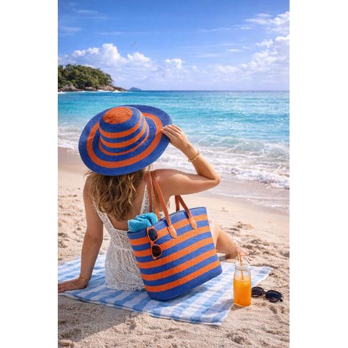 Ensemble Sac + Chapeau de Plage Élégant – Style et Praticité au Quotidien