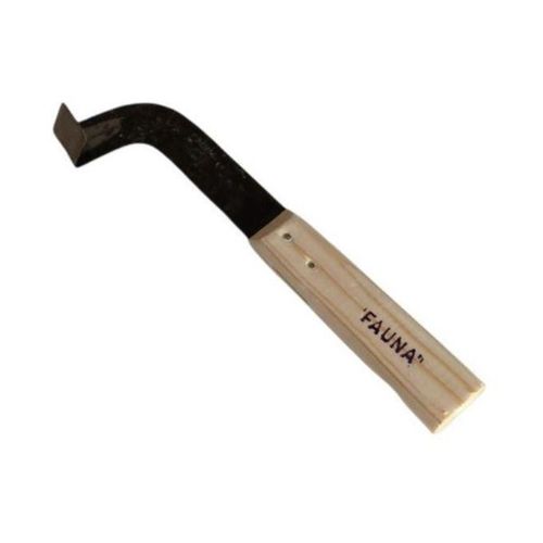 Couteau de saignée Hévéa manche en bois