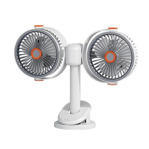 Ventilateur intelligevec moteur sans balais, réglage multi-angles, 4 vitesses, USB, forte puissance de ventilation