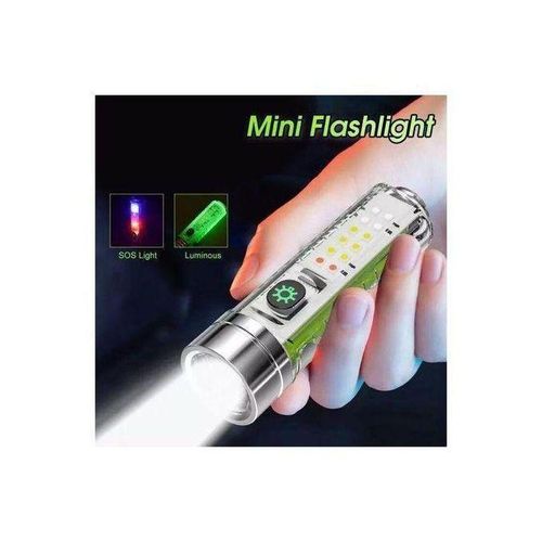 Puissant Lampe de poche LED 3LED fluorescente Camping rechargeable