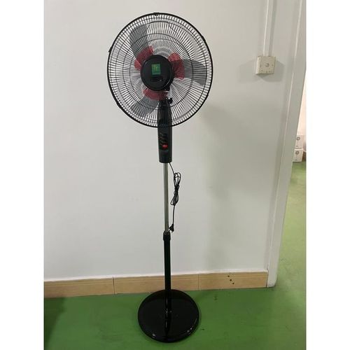 Ventilateur A Pied - 3 Hélices - Noir